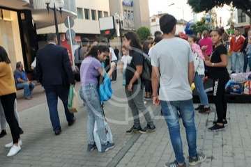Desangelada clausura de la campaña de recogida juguetes en Telde (Foto Antonio Alí y TA)